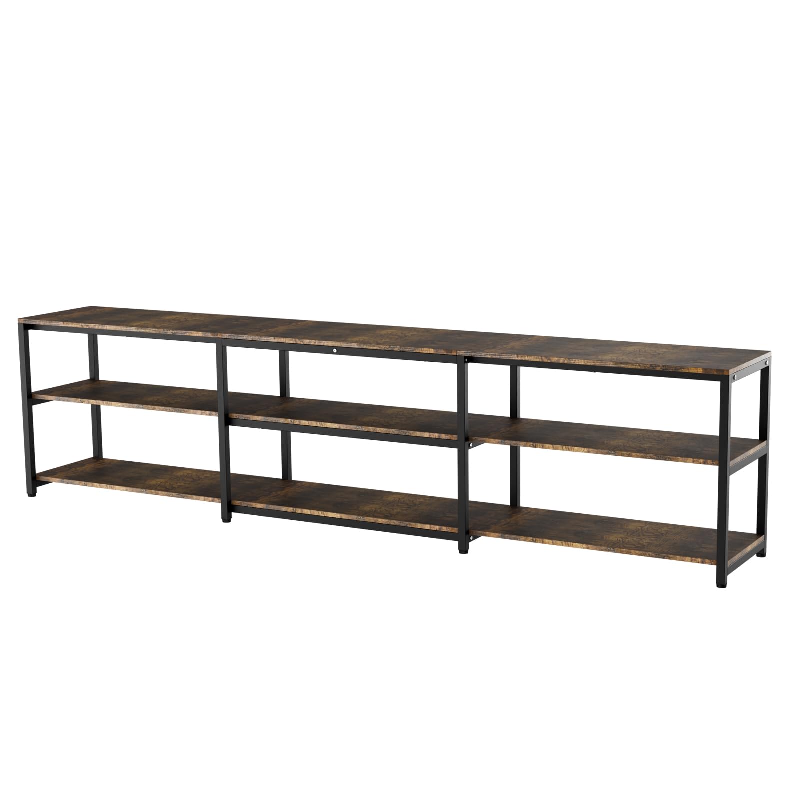 Aquzee 100 Inch TV Stand, Extra Large 98" Wide Entertainment Center