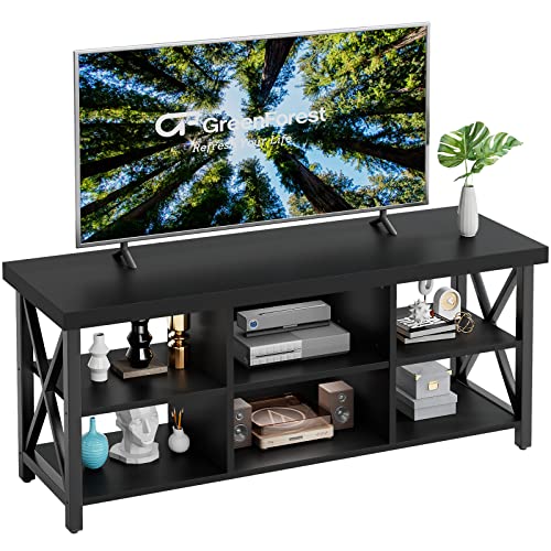 GreenForest TV Stand for 65 in TV, 55" Entertainment Center for Living Room