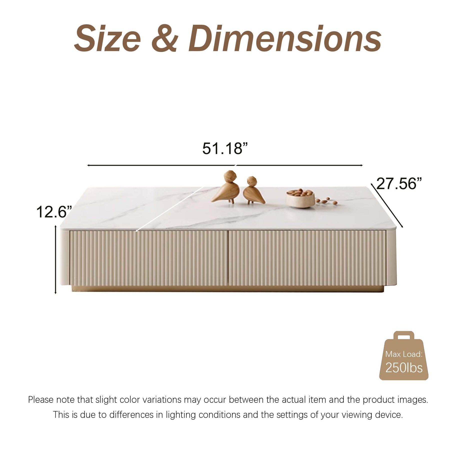 94.5" Fully Assembled TV Console, White TV Stand with Sintered Stone Top