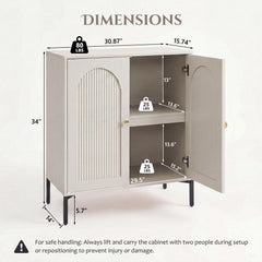 IFBUY 92.63" W Mid Century Modern TV Stands for Living Room, Brown