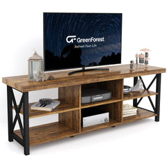 GreenForest TV Stand for 65 in TV, 55" Entertainment Center for Living Room