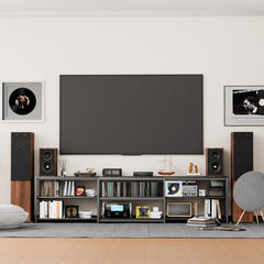 Aquzee 100 Inch TV Stand, Extra Large 98" Wide Entertainment Center