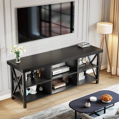 GreenForest TV Stand for 65 in TV, 55" Entertainment Center for Living Room