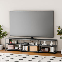 Aquzee 100 Inch TV Stand, Extra Large 98" Wide Entertainment Center