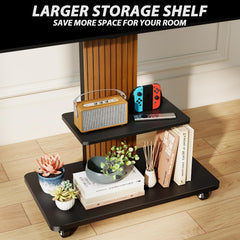 TVON Heavy Duty Rolling TV Stand for 55-100 inch Large Screens