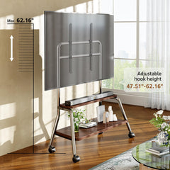 BEISHI Mobile TV Stand on Wheels for 32-75 Inch TVs