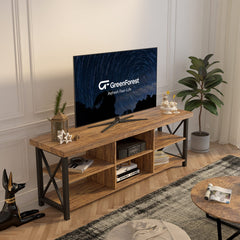 GreenForest TV Stand for 65 in TV, 55" Entertainment Center for Living Room