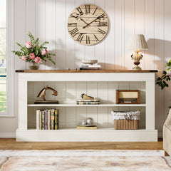 Tribesigns TV Stand, Farmhouse TV Stand for 50-70 Inches TVs