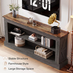Tribesigns TV Stand, Farmhouse TV Stand for 50-70 Inches TVs