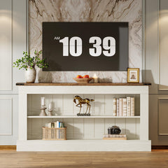 Tribesigns TV Stand, Farmhouse TV Stand for 50-70 Inches TVs