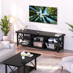 GreenForest TV Stand for 65 in TV, 55" Entertainment Center for Living Room