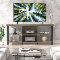 GreenForest TV Stand for 65 in TV, 55" Entertainment Center for Living Room
