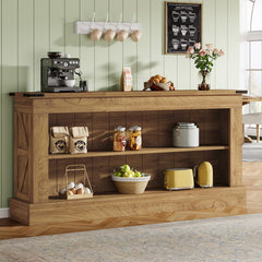 Tribesigns TV Stand, Farmhouse TV Stand for 50-70 Inches TVs