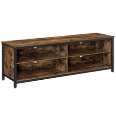 VASAGLE TV Stand, Farmhouse Entertainment Center with Storage Cabinets