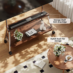 BEISHI Mobile TV Stand on Wheels for 32-75 Inch TVs