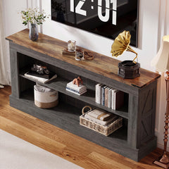 Tribesigns TV Stand, Farmhouse TV Stand for 50-70 Inches TVs