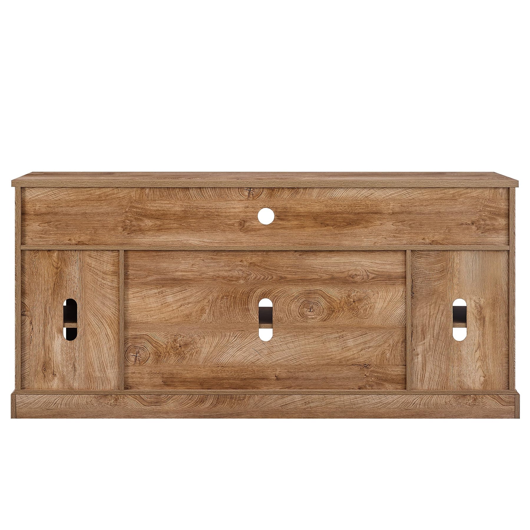 OKD 70" Farmhouse TV Stand for TVs up to 80", Antique White