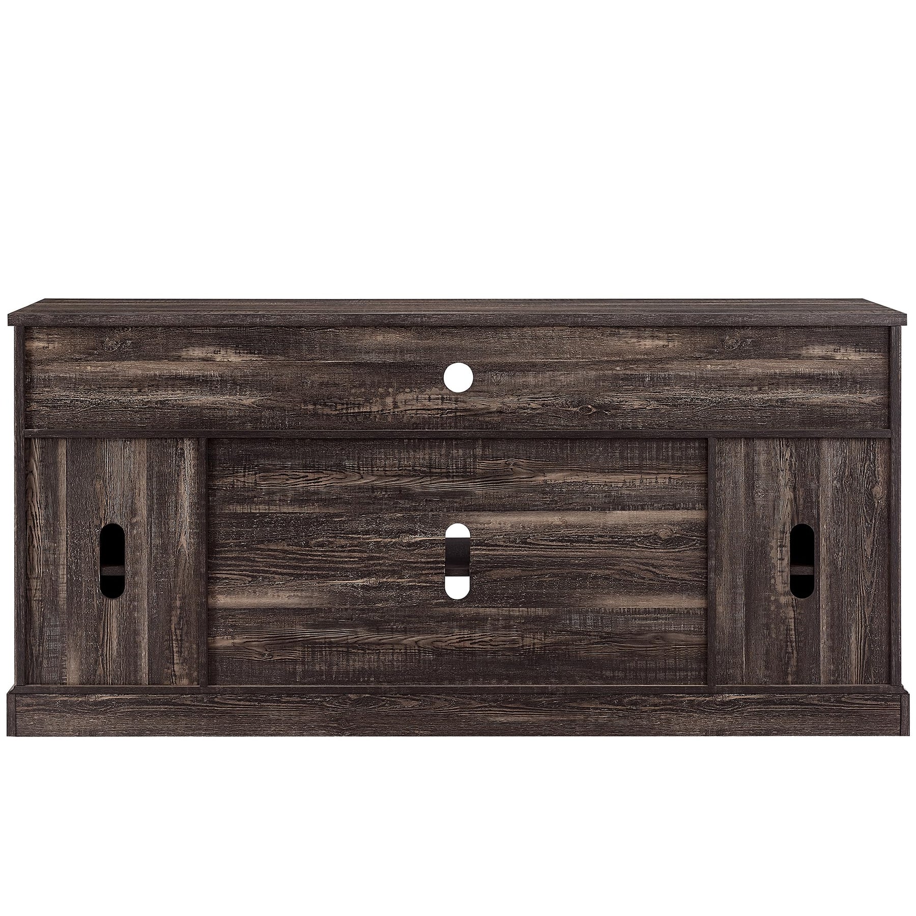 OKD 70" Farmhouse TV Stand for TVs up to 80", Antique White