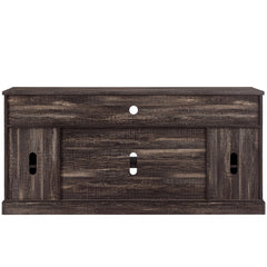 OKD 70" Farmhouse TV Stand for TVs up to 80", Antique White