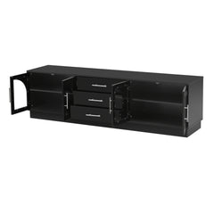68.9" Modern Minimalist TV Stand for Tvs Up to 75 Inches, Entertainment Center Media Console Cabinet with Adjustable Shelves for Living Room