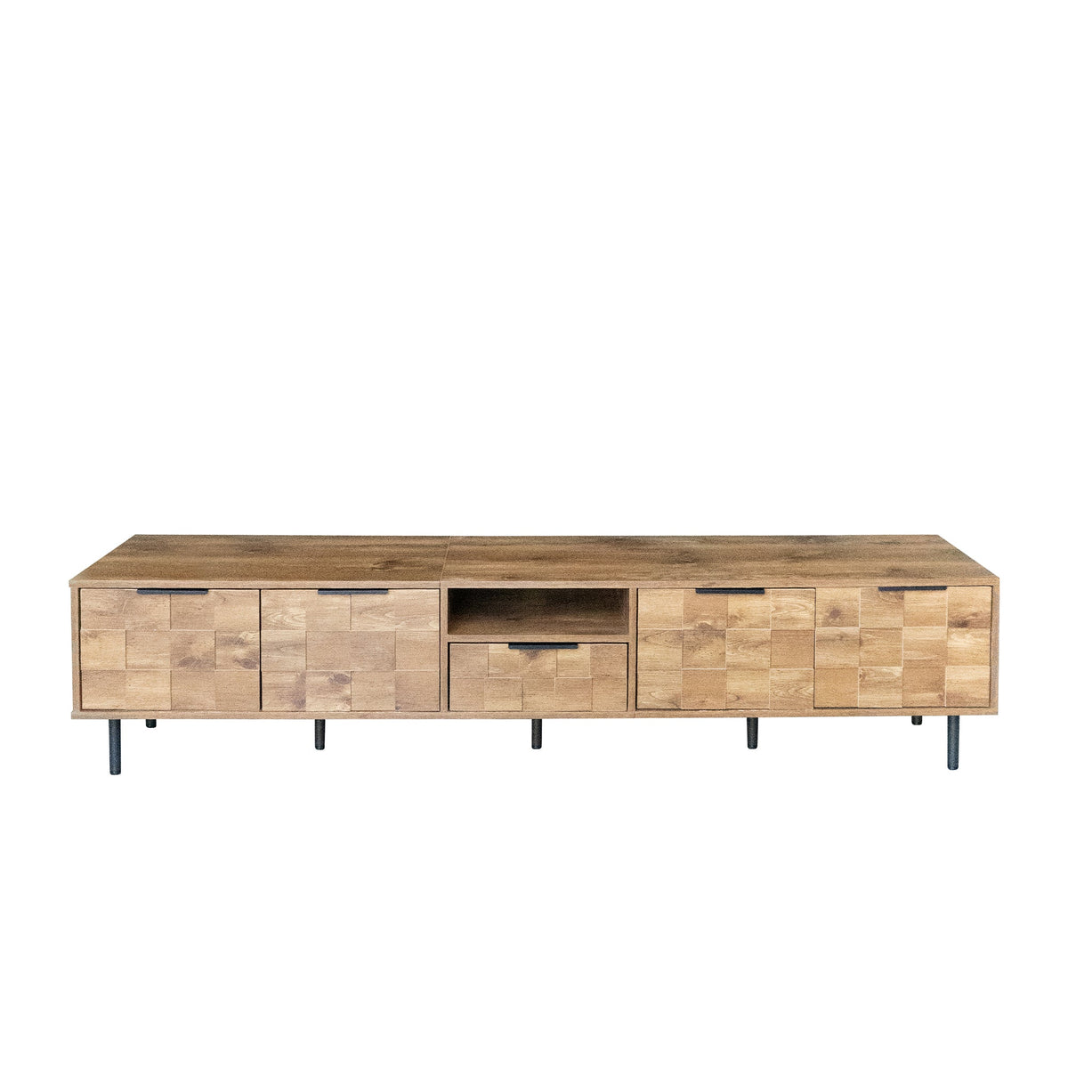 78" TV Stand for 85 75 65 Inch TV, TV Consoles for Living Room, Entertainment Center Wood TV Media with Storage