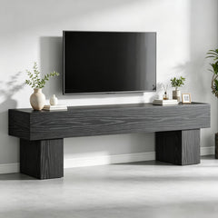 63" Farmhouse TV Stand, Media Console Table